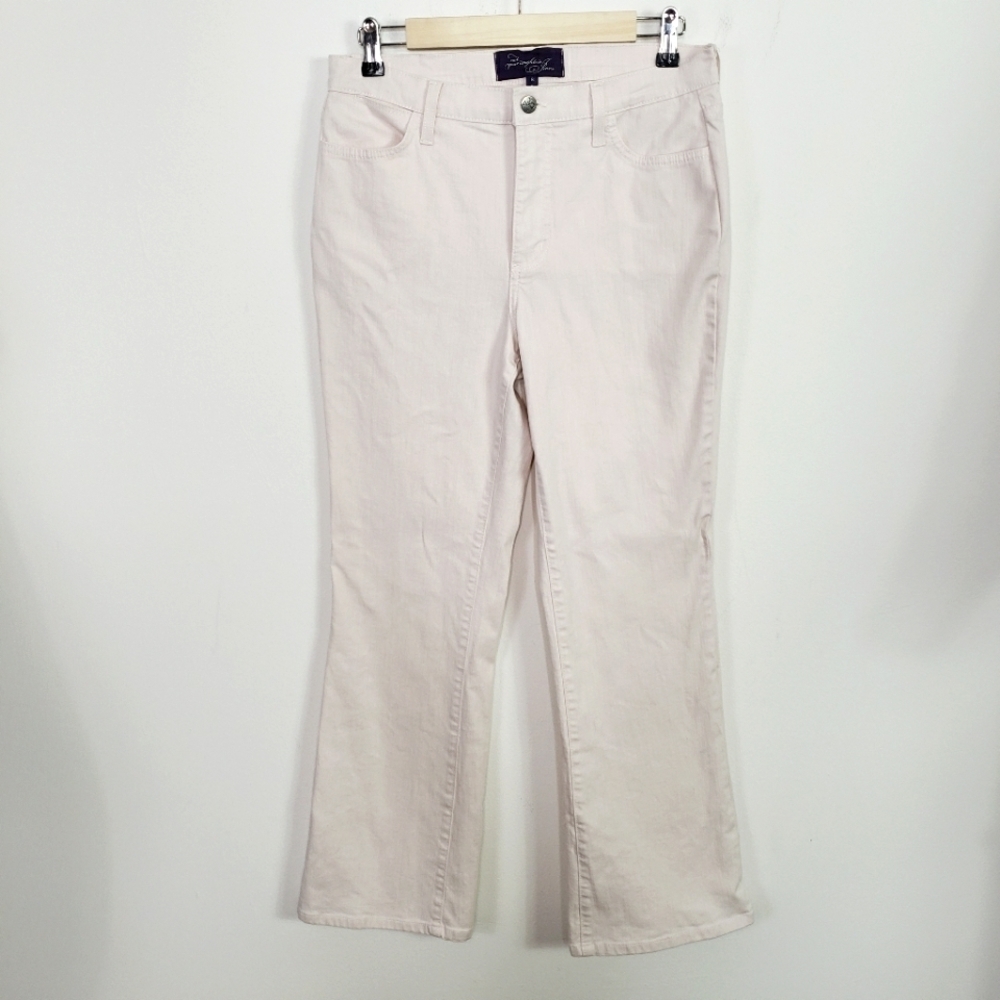 NYDJ Not Your Daughters Jeans Sarah Classic Bootcut Jean in pale pink size 6